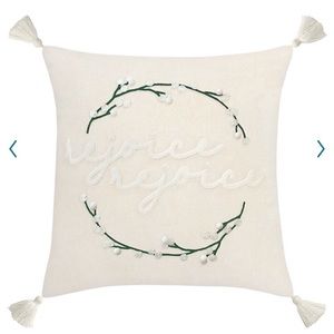 St. Nicholas Square Rejoice Throw Pillow